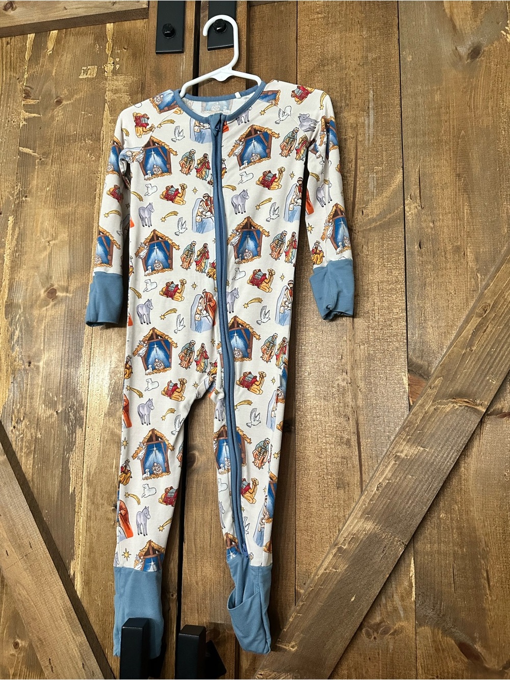 Lolly and Laddie Nativity Print Sleeper